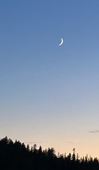 Photo taken from deck one evening