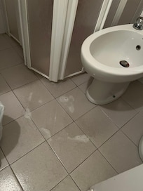 L’inondation quand on prend nos douche.