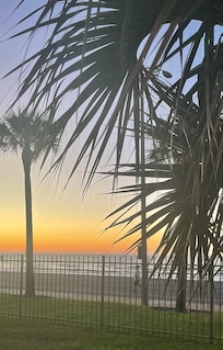 Sunrise from the patio