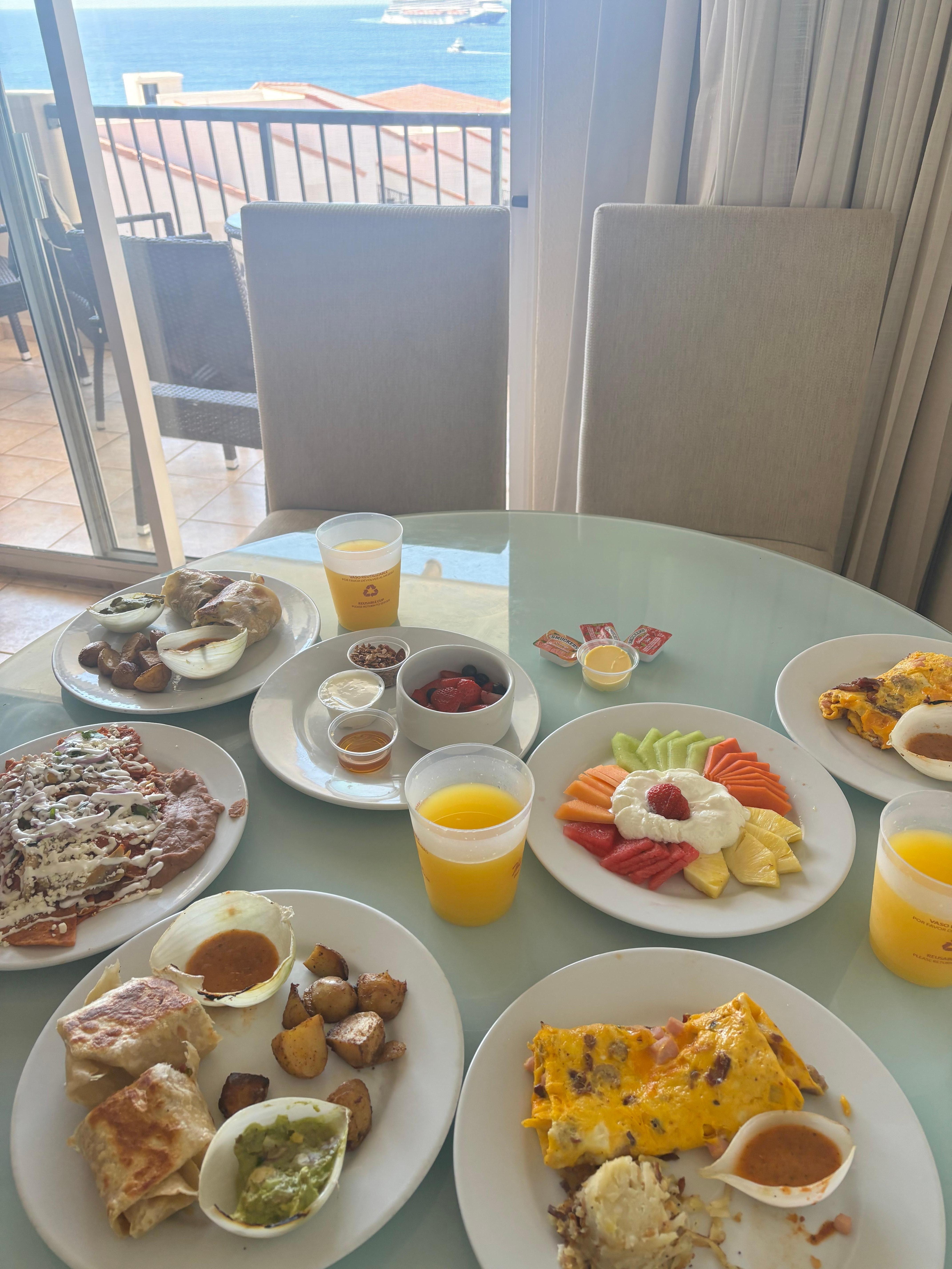 Room service included in our all-inclusive package