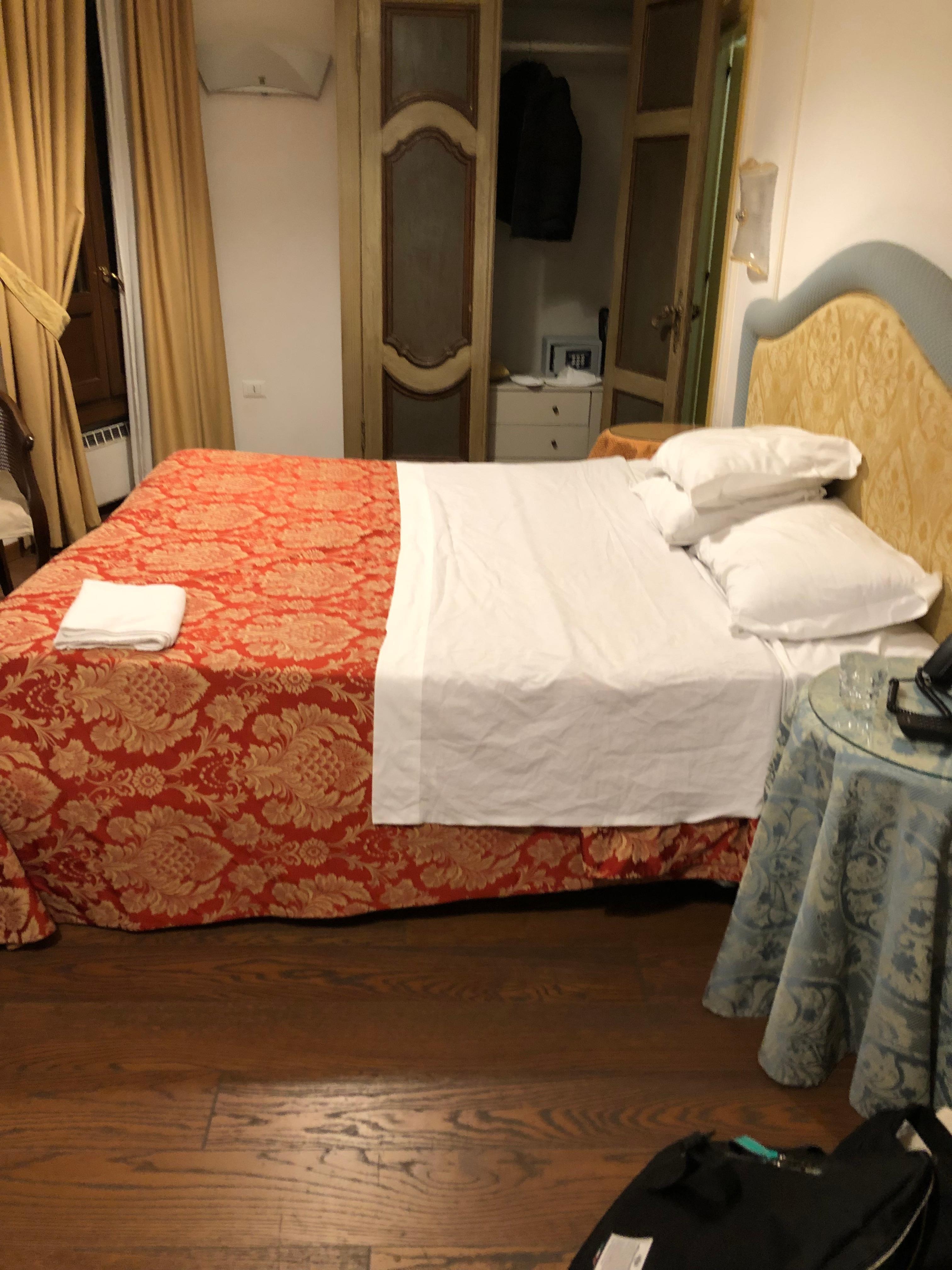 はじめから用意されたベッド