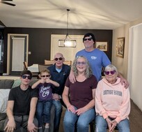 Fun photo op in the main living area!