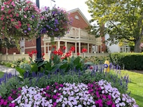 Gardens throughout the town!