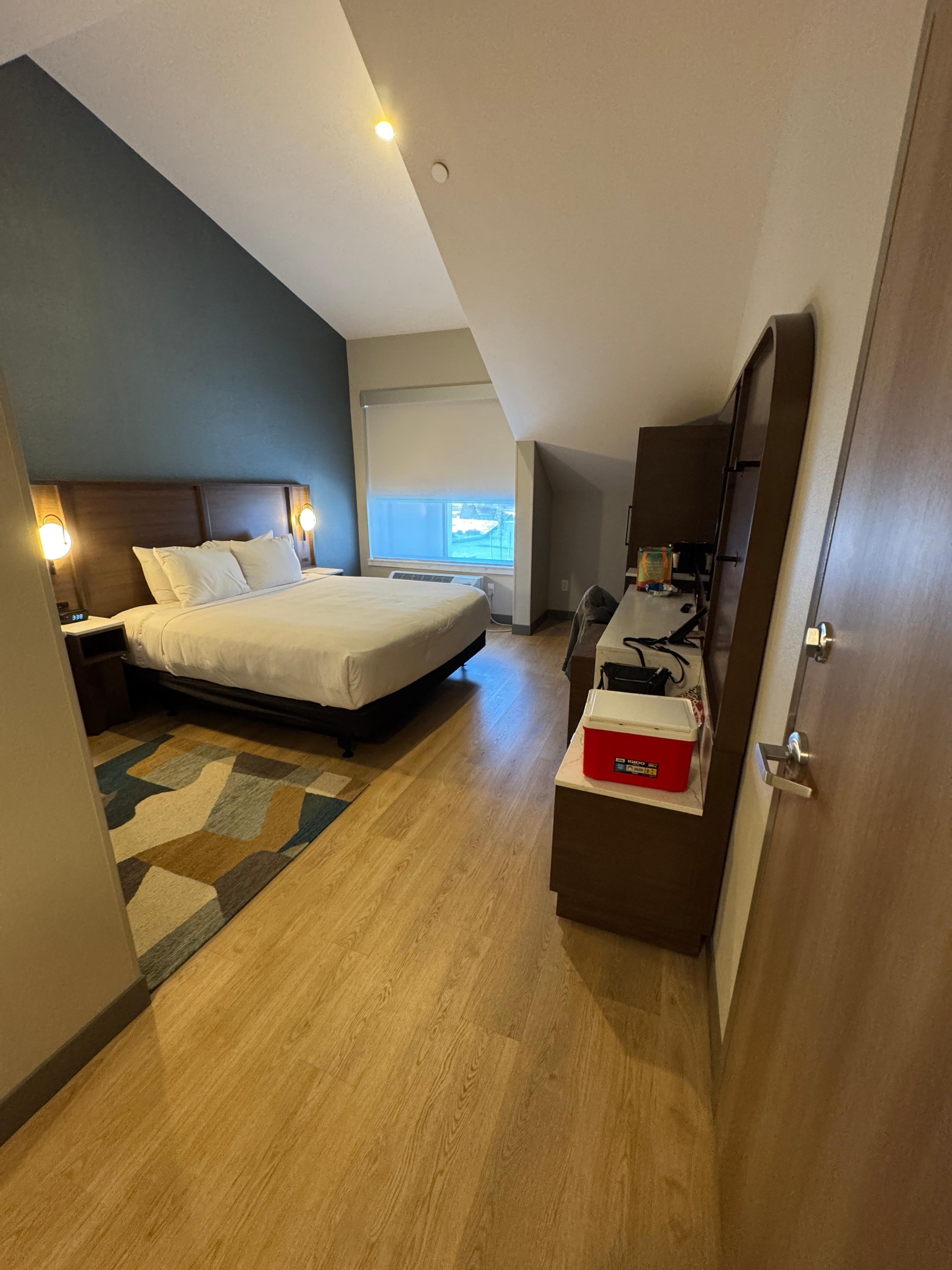 High ceilings were nice. 