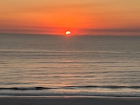 A spectacular sunrise almost every morning.