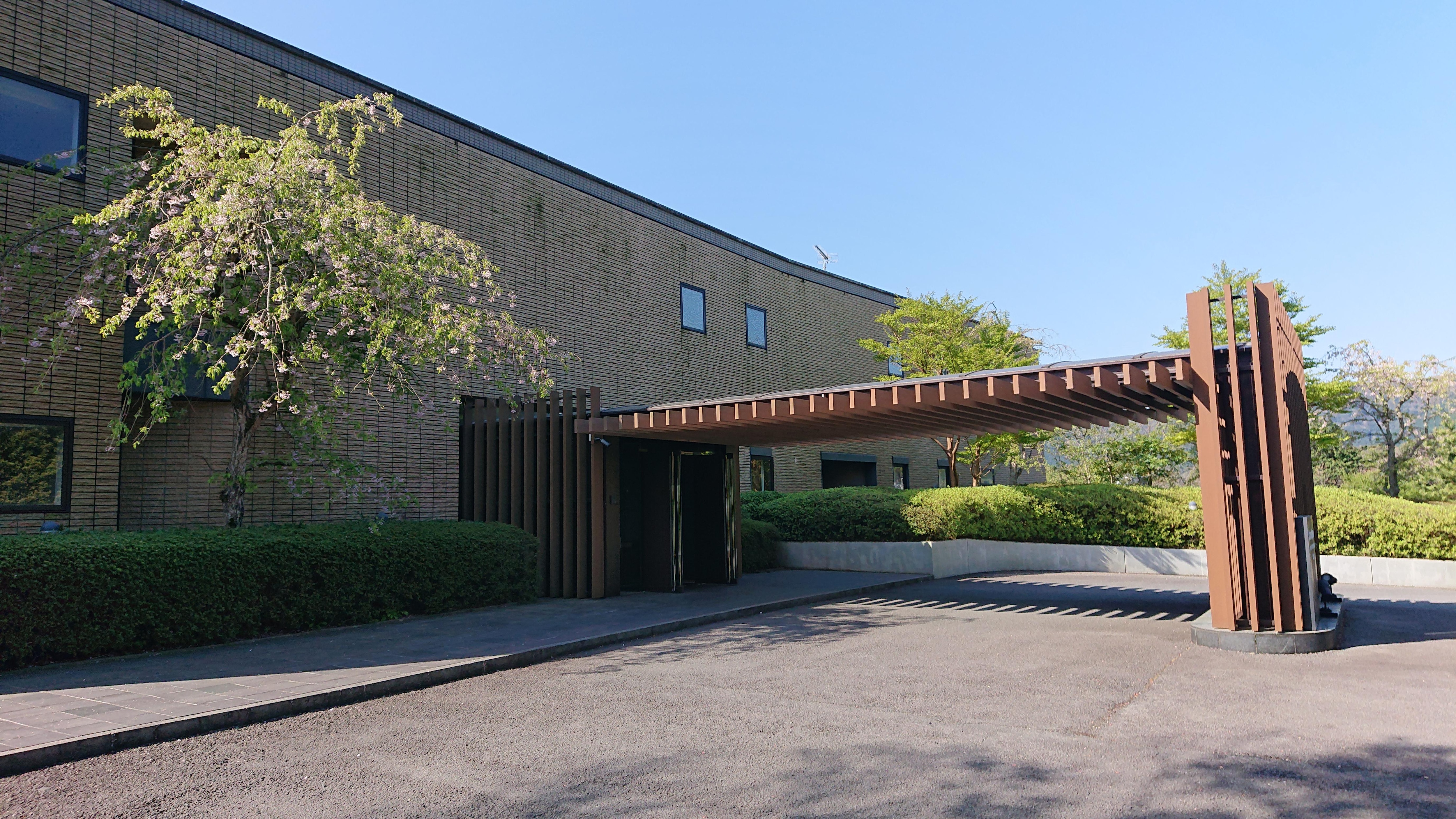 Hotel entrance 