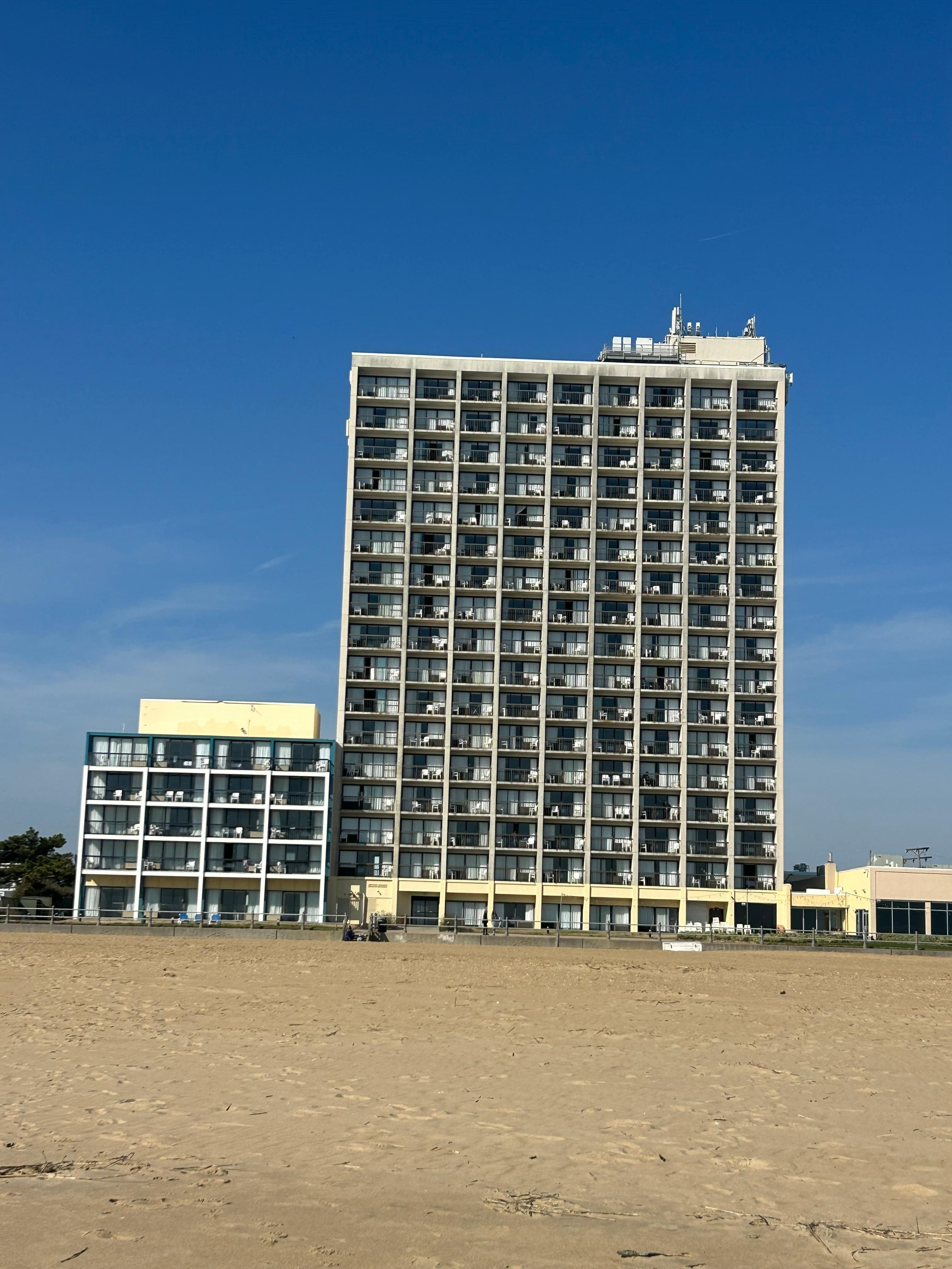 Two of the property buildings