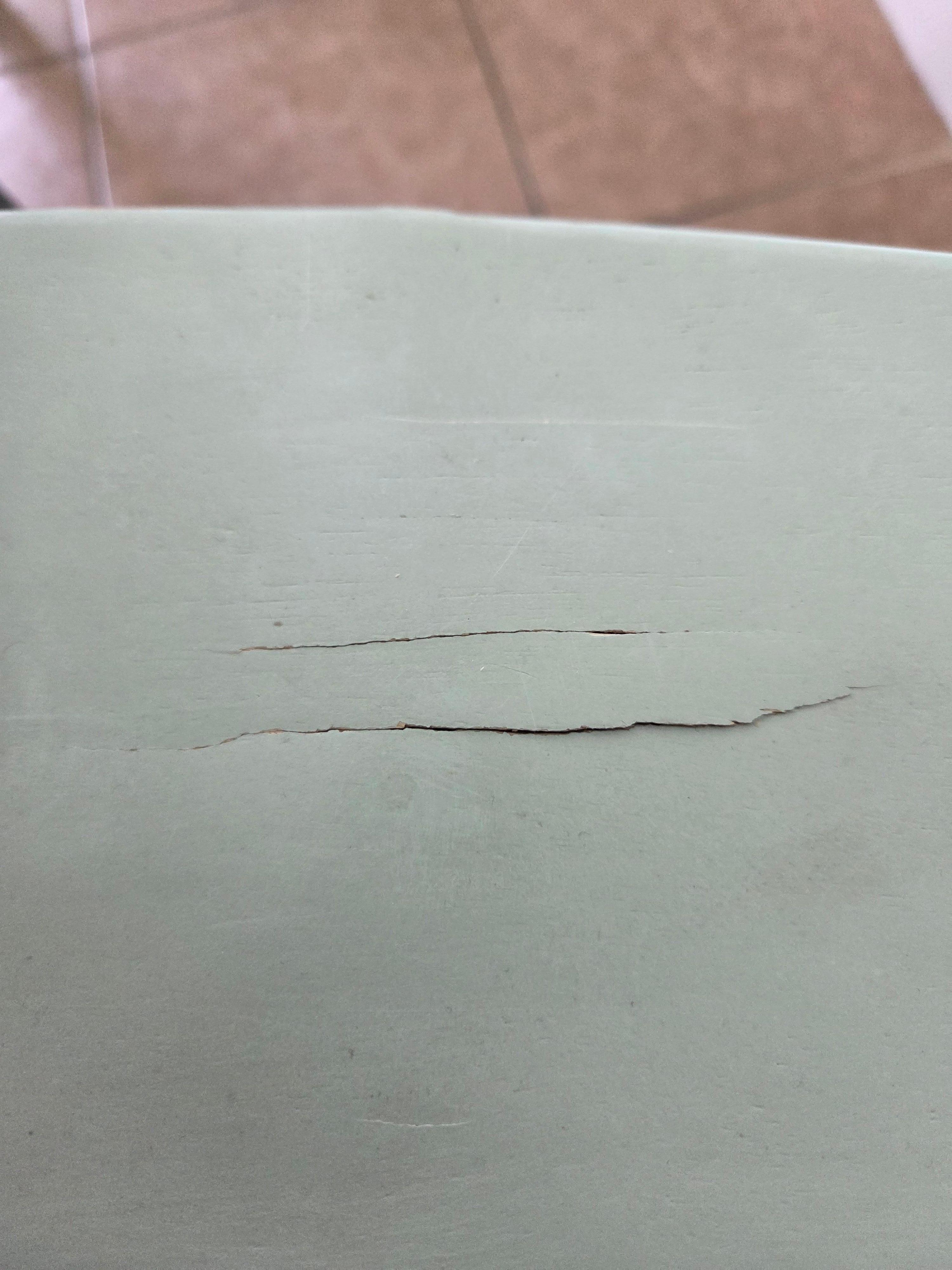 Broken kitchen chair