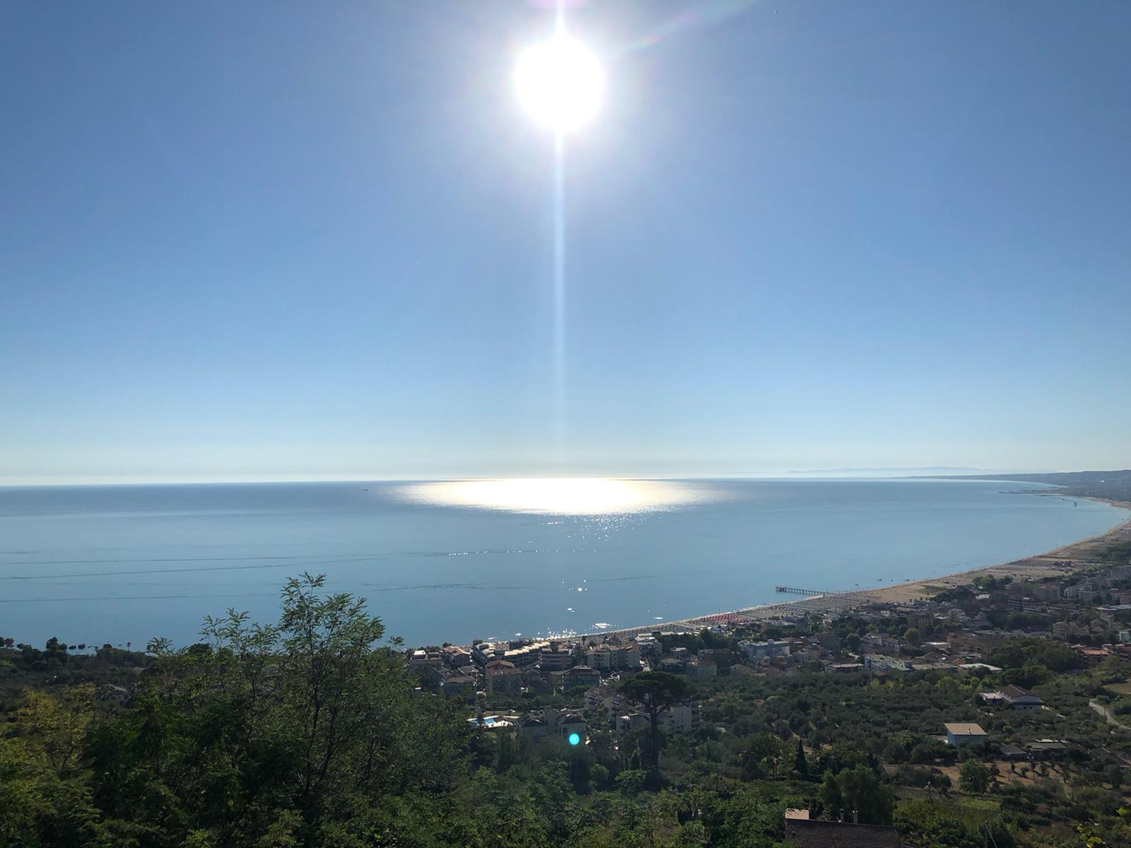 Panorama dalla chiesa di S.Michele  appena fuori dall'albergo