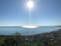 Panorama dalla chiesa di S.Michele appena fuori dall'albergo