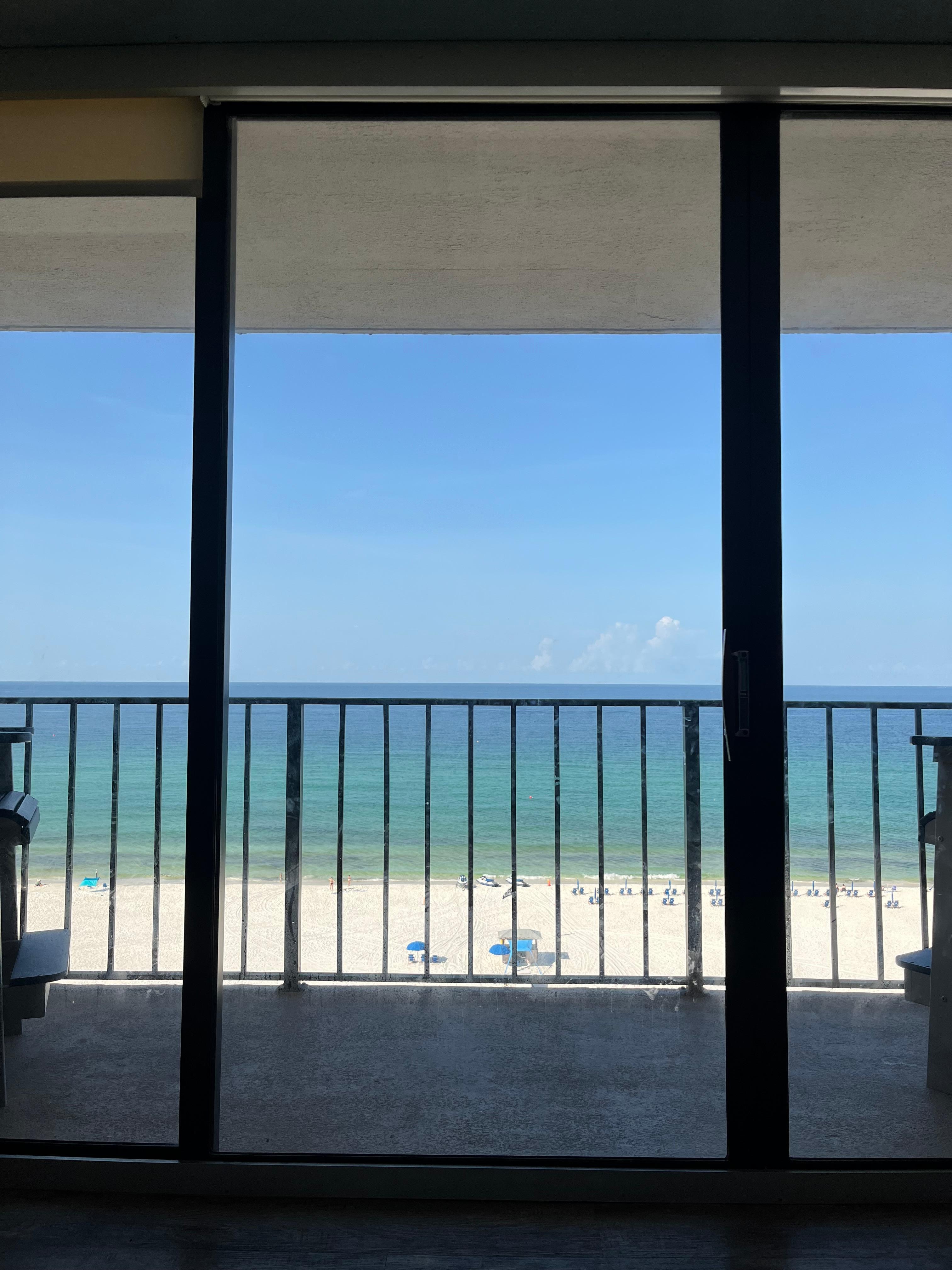 View from living room