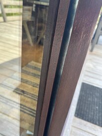 Door that is supposed to be closed.