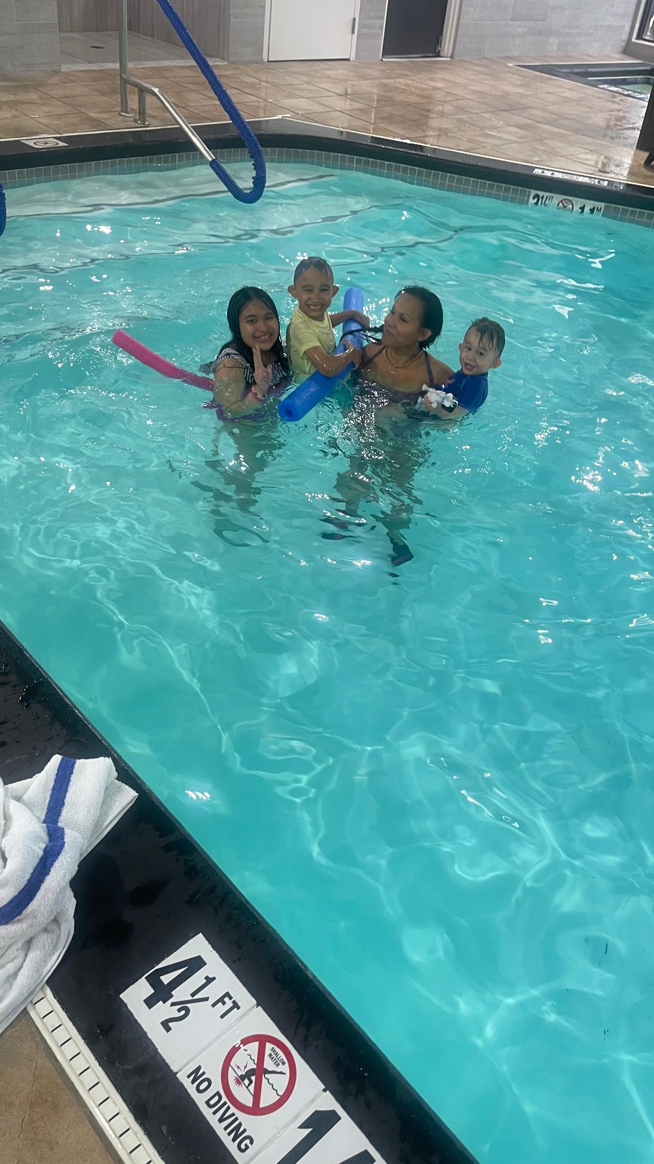 It was fun nice pool, kids love it.🤩