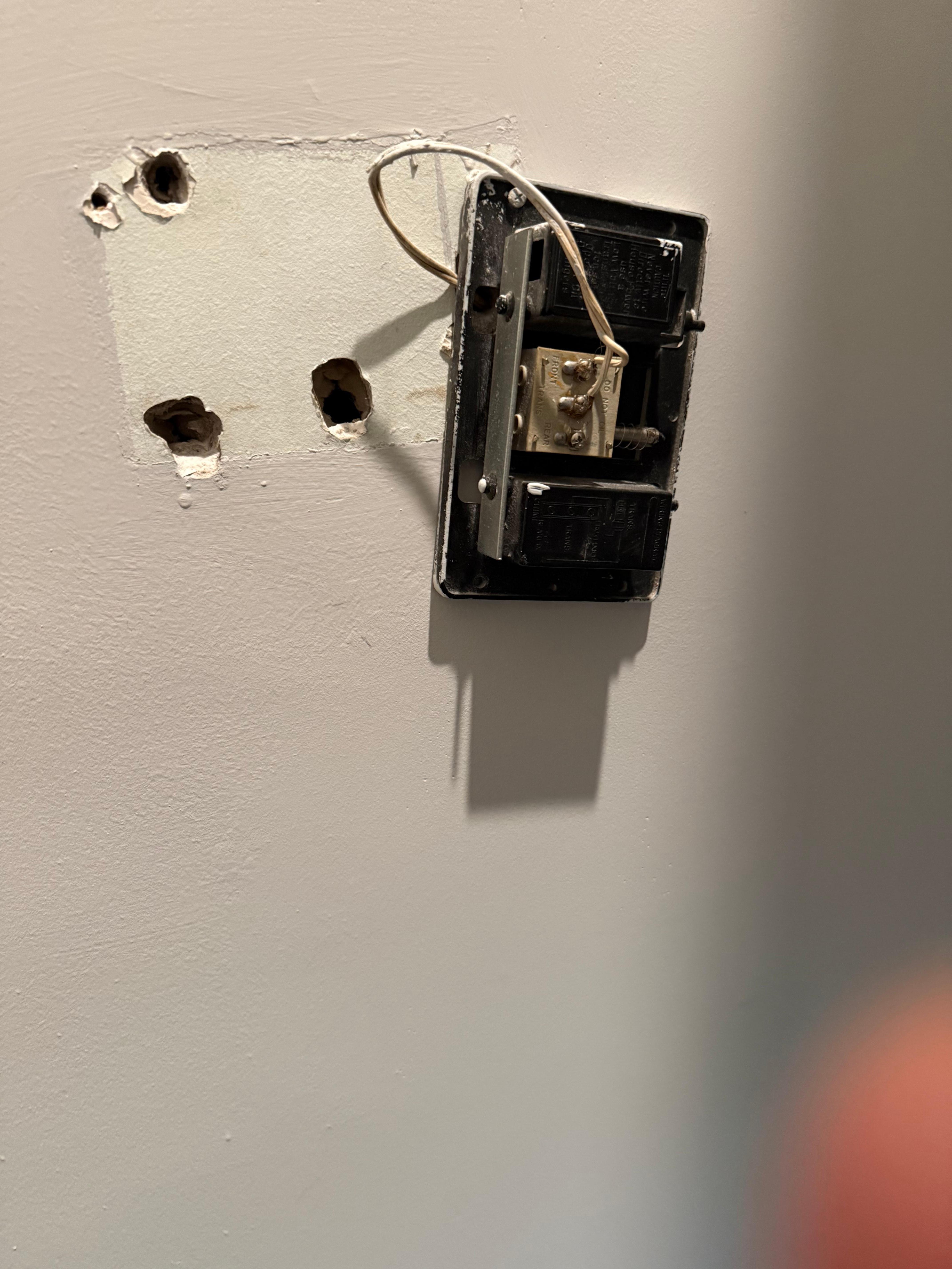 Damages prior to our arrival 