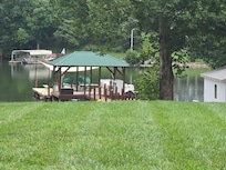 Boat dock we tied off too