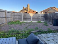 This is the view from the living room