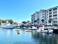 Marina where Villa is located