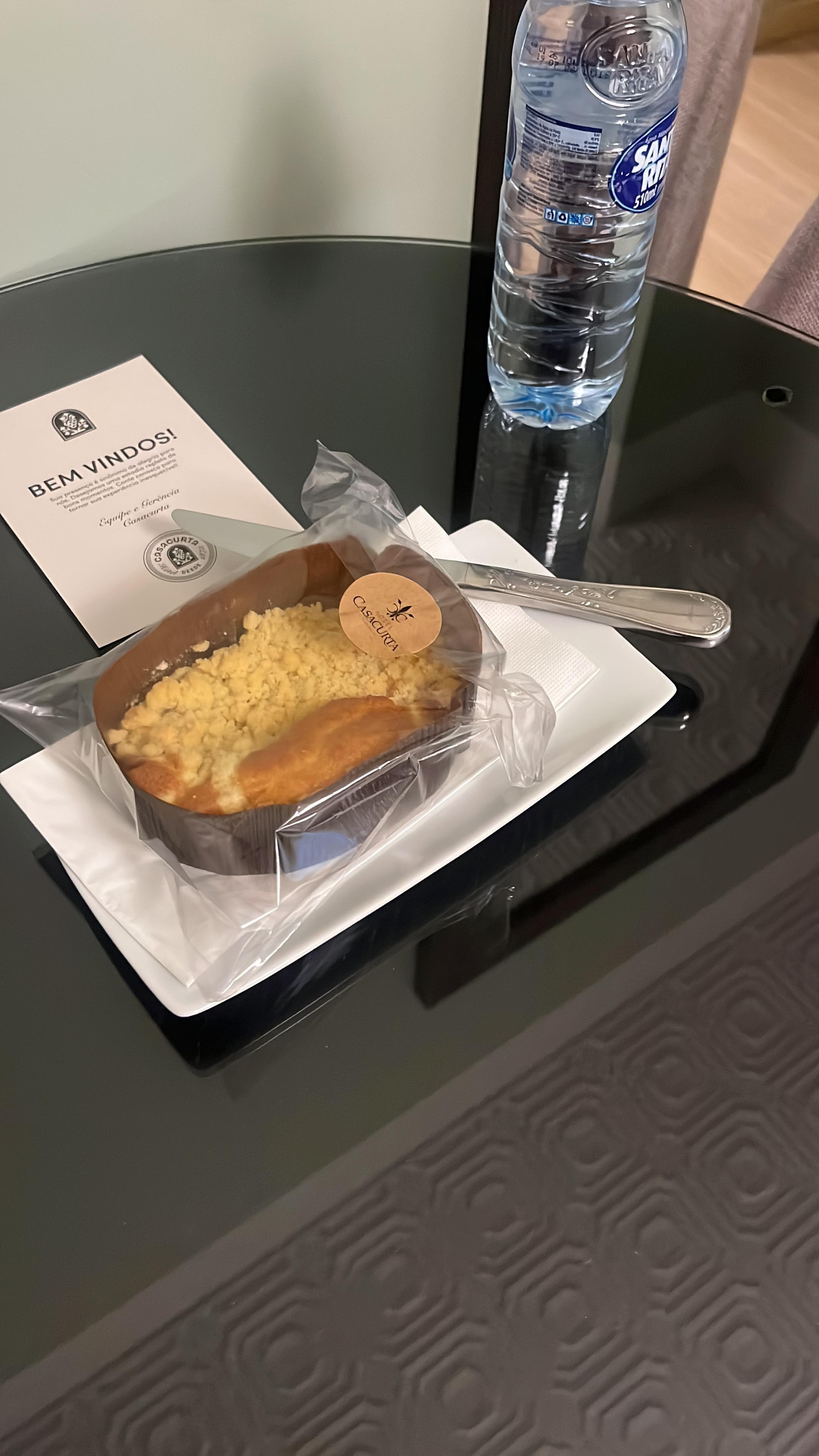 Recepção calorosa!