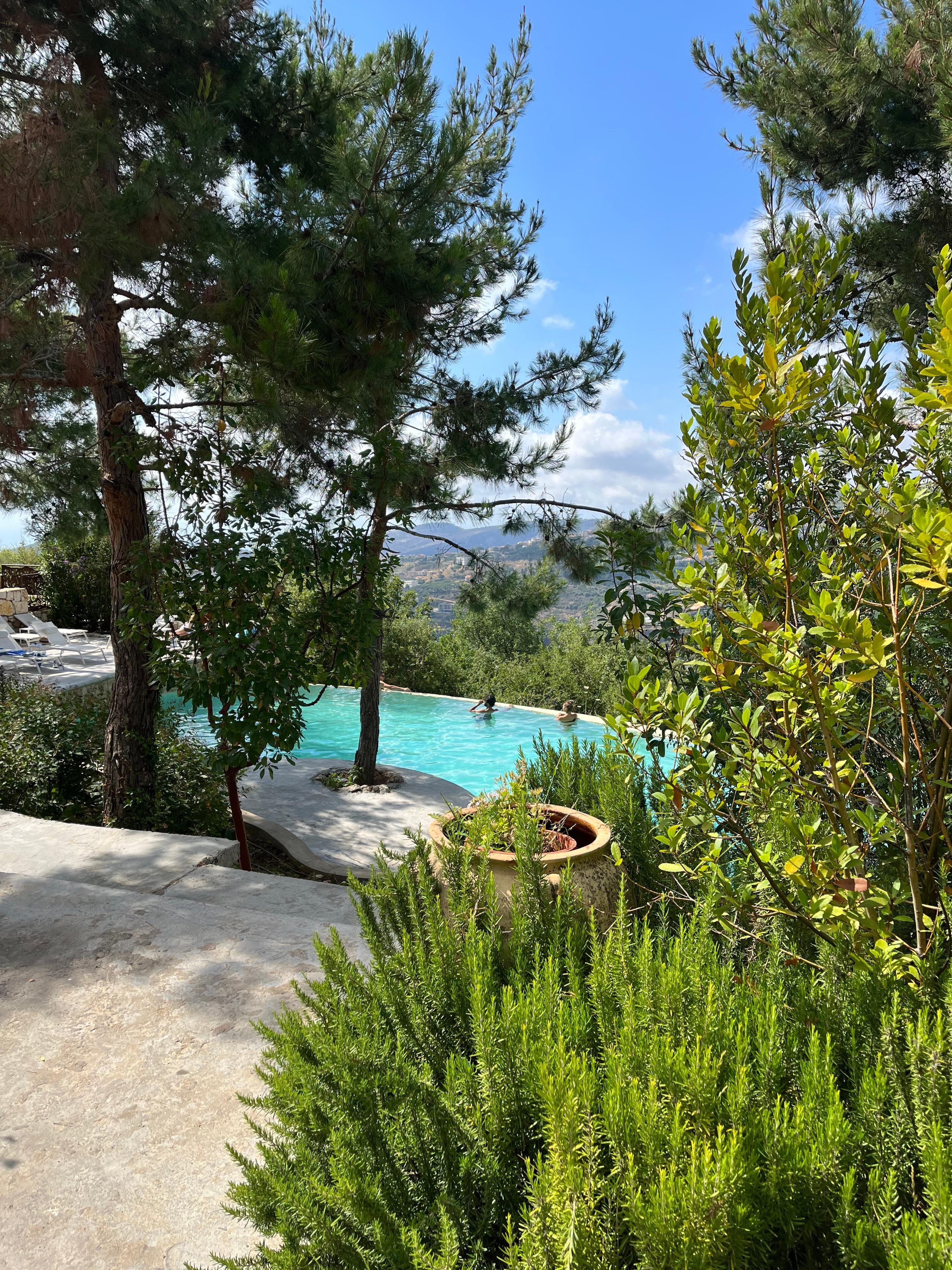 The infinity pool