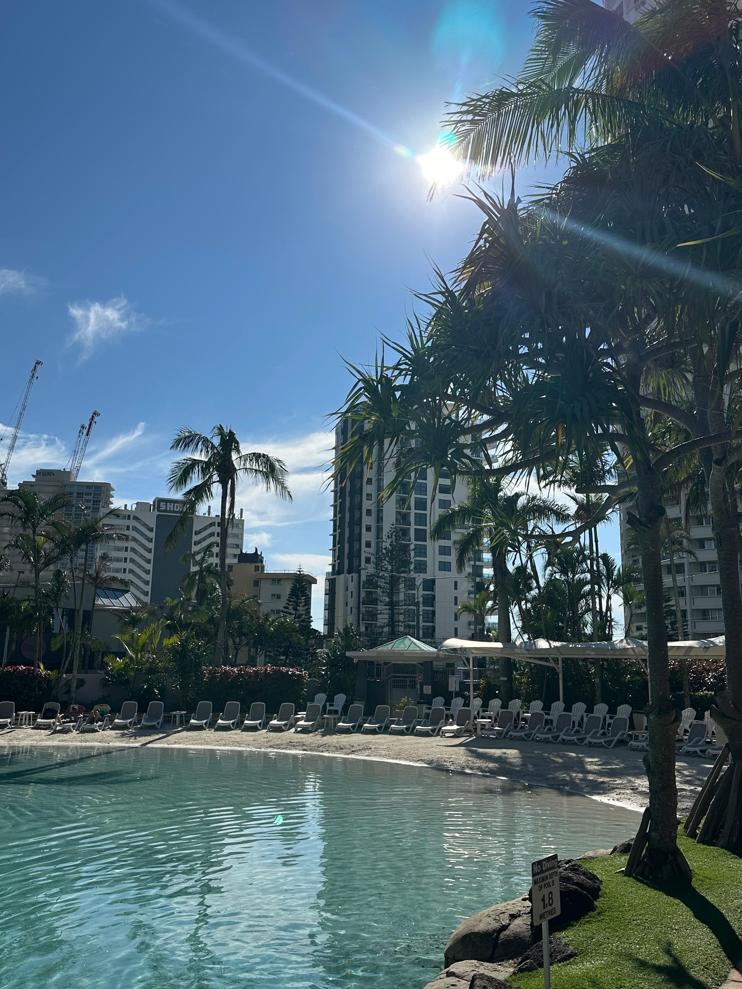 Poolside was stunning!