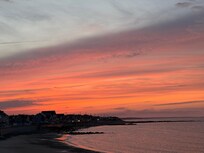 Sunset from the seawall