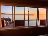 Kitchen view at dawn