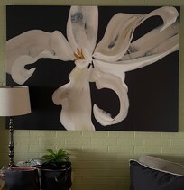 Master bedroom art