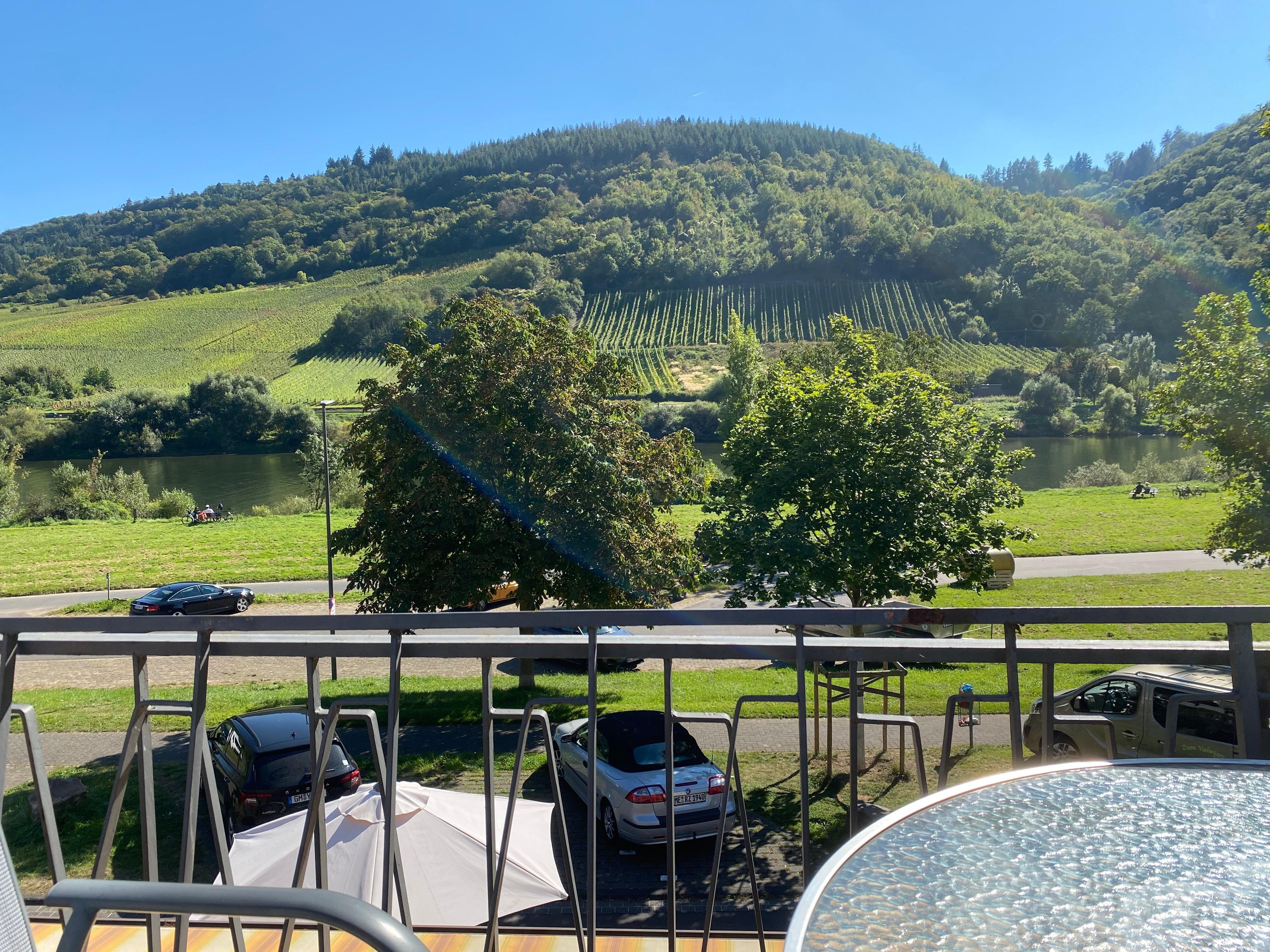 Aussicht von der Terrasse 