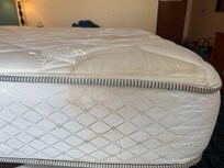 Bodily fluids on mattress