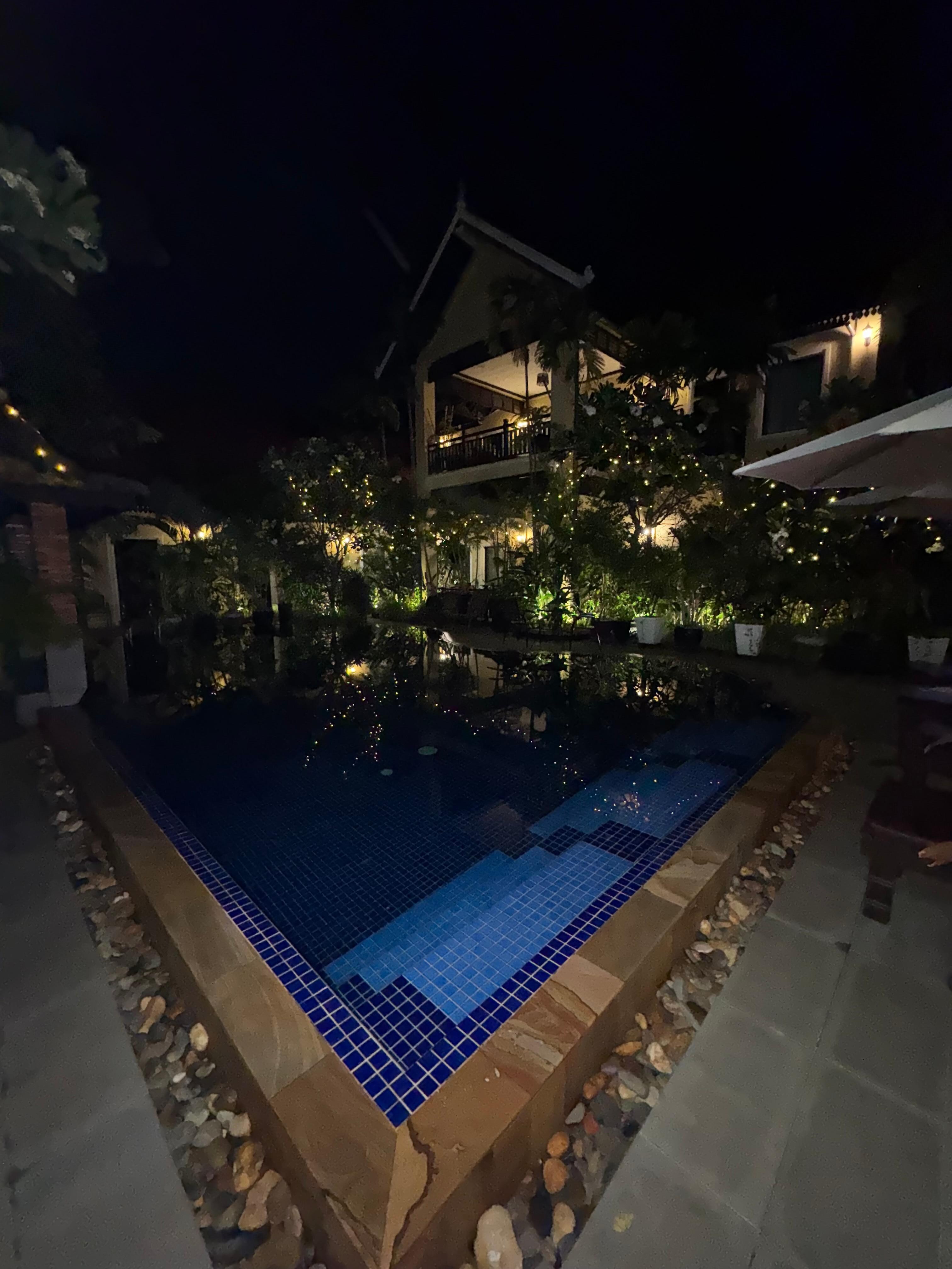 Outdoor pool is stunning :)
