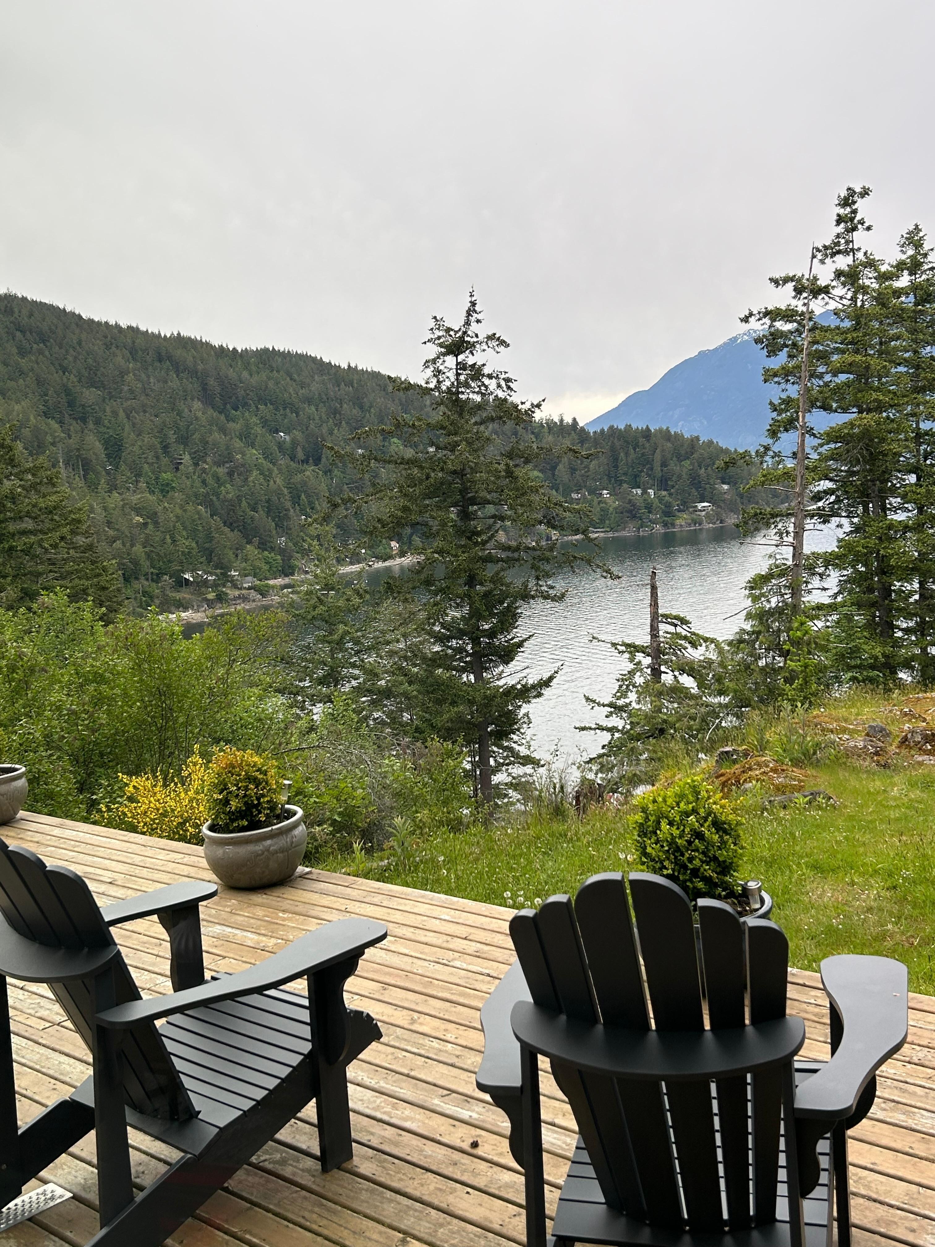 The view is stunning. 