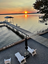 Evening sunsets were absolutely beautiful.