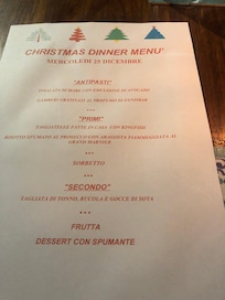 Menù di Natale