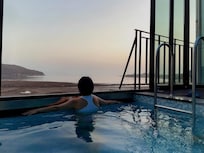 저녁 석양도 멋져요
