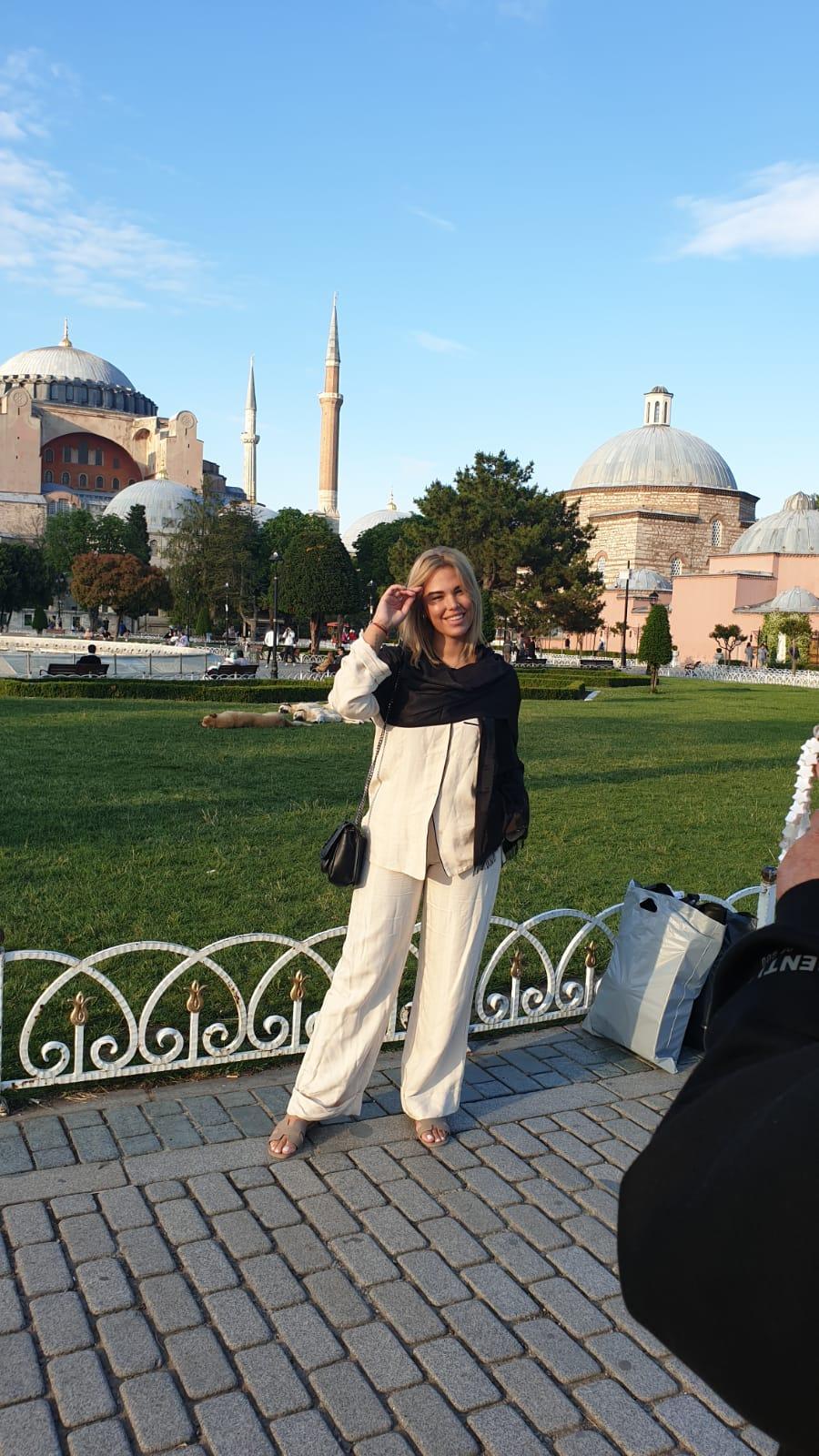 Mosquée bleue en plein Istanbul 