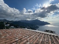 View from the private balcony