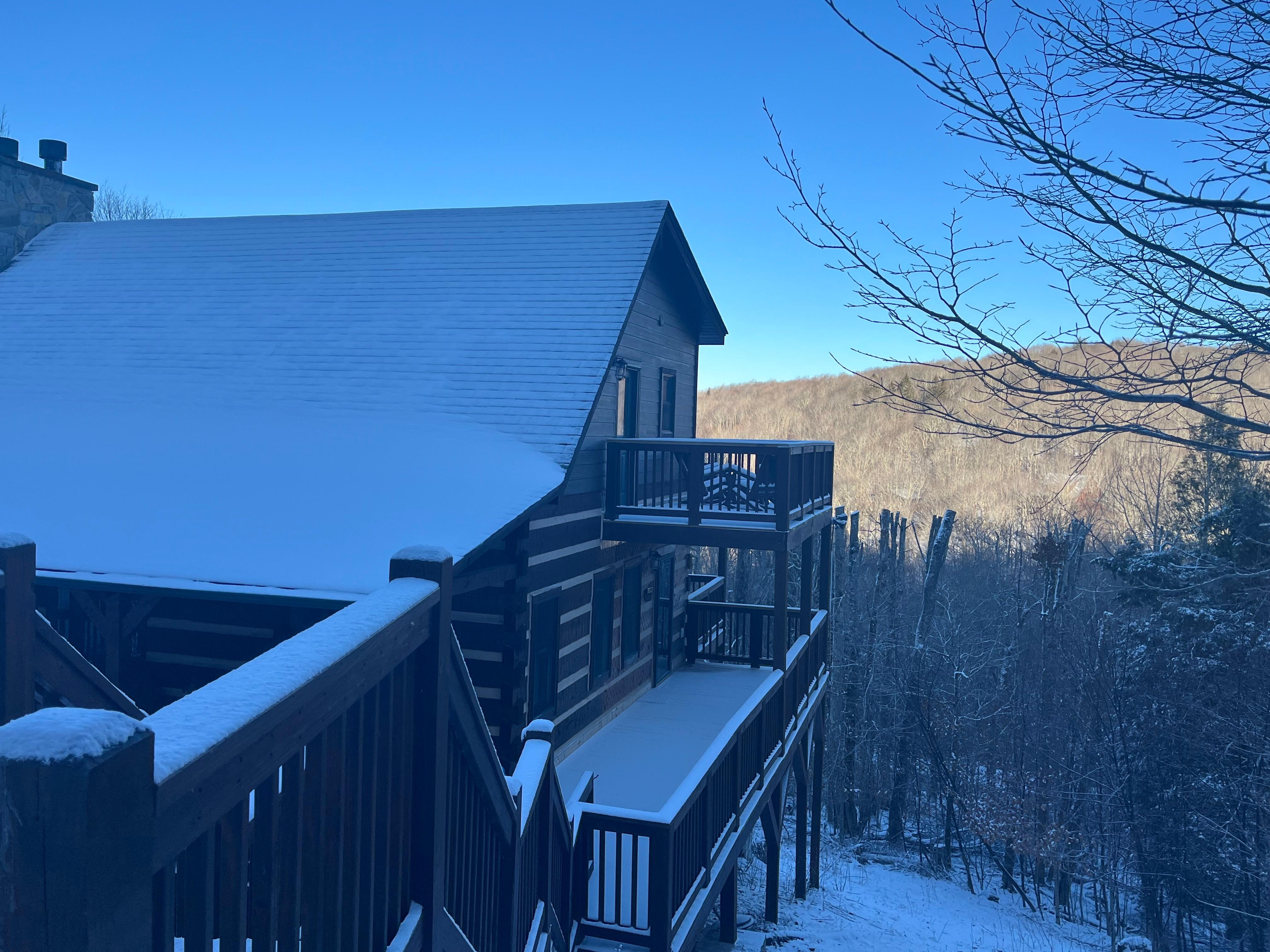 View when we arrived