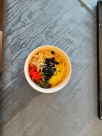 朝食バイキングの鶏飯