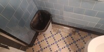 Carrelage manquant dans salle de bain