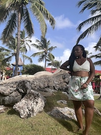 The resort has many beautiful statues and backdrops for some great photos.