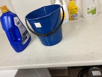 Water leaking from above ceiling