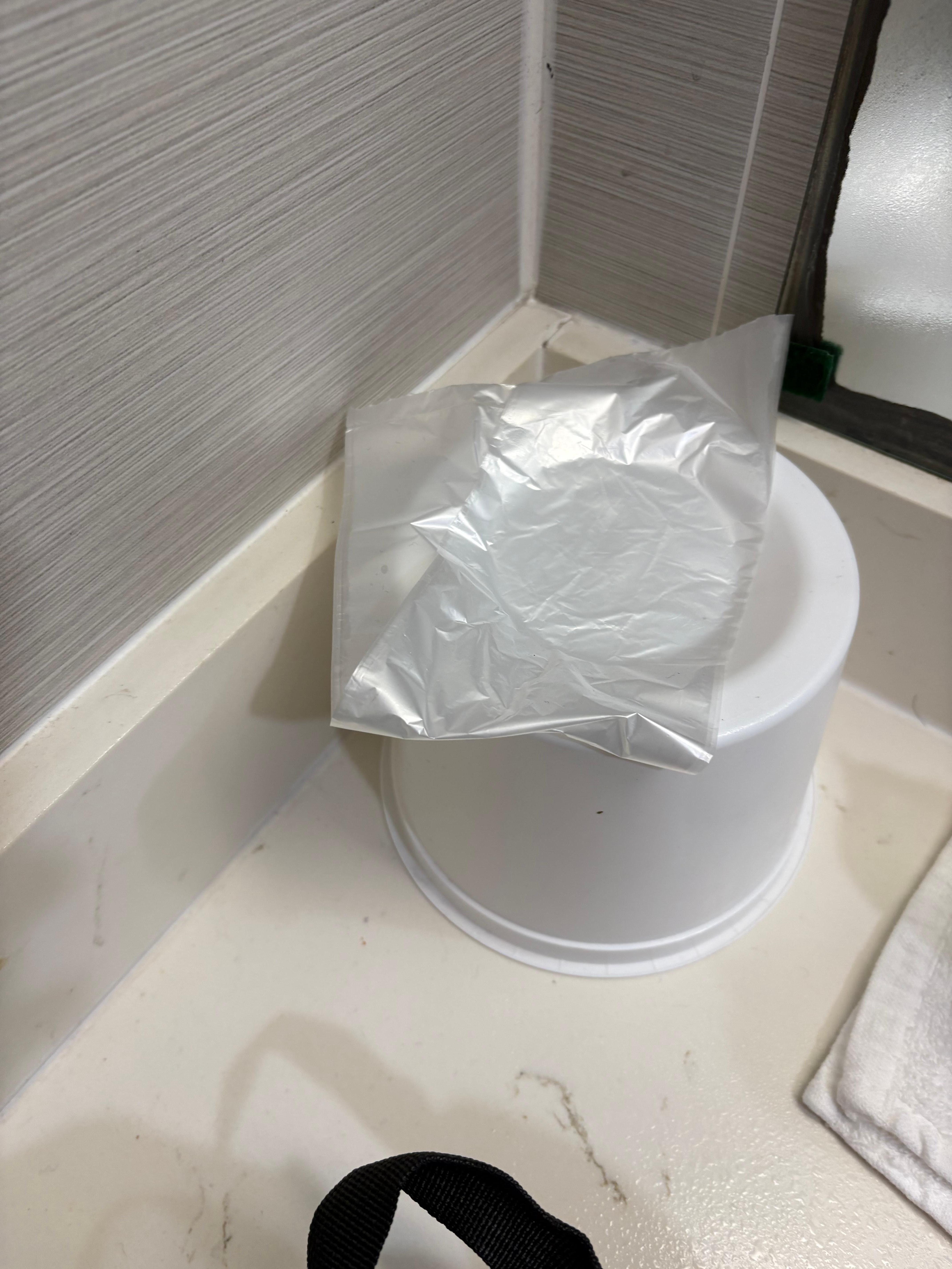 the ice bucket provided 