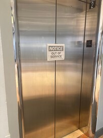 Elevator not inservice