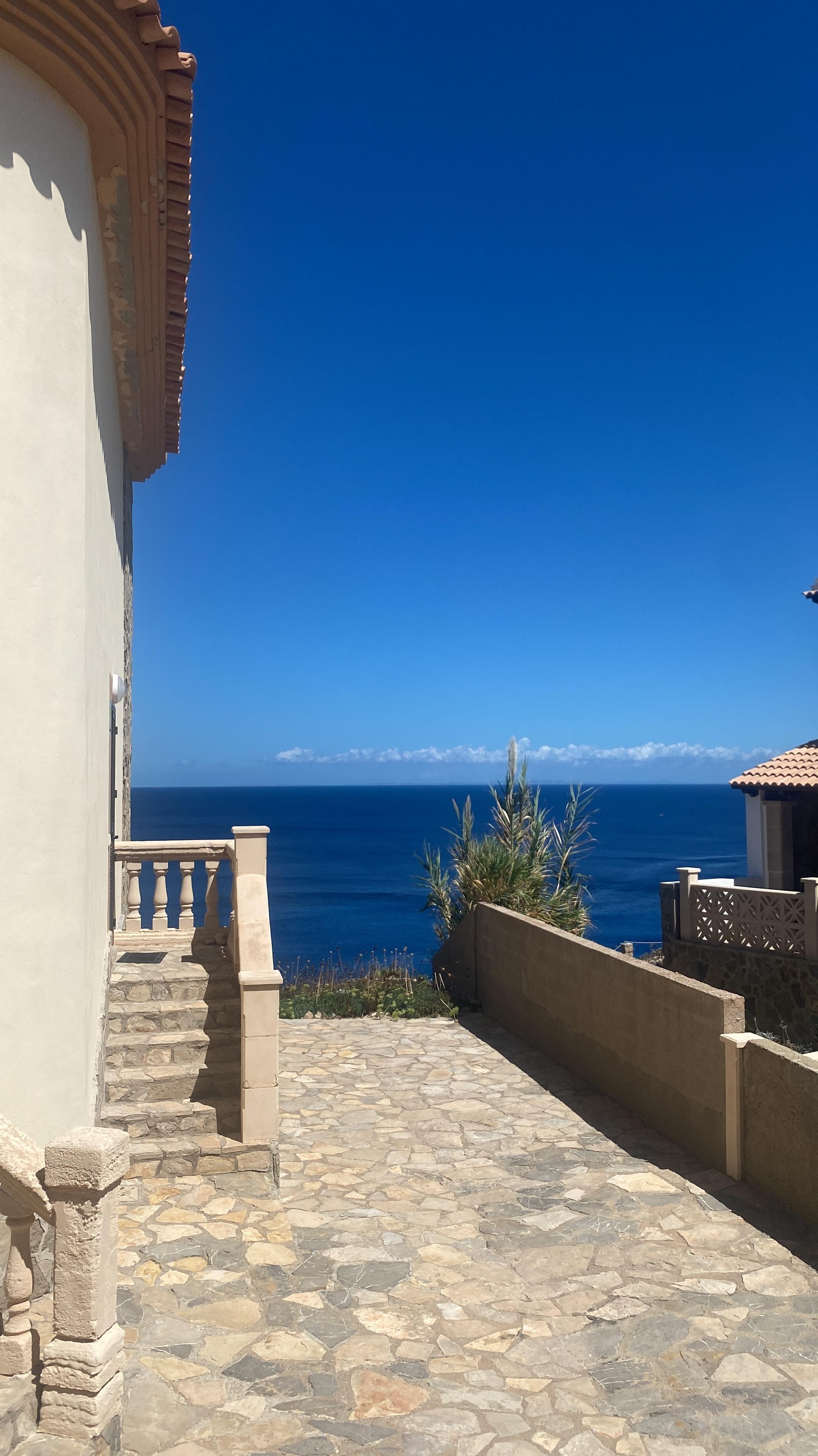 Blick aus der Anlage