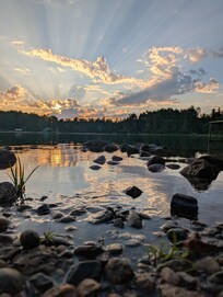 Sauna Sunset
