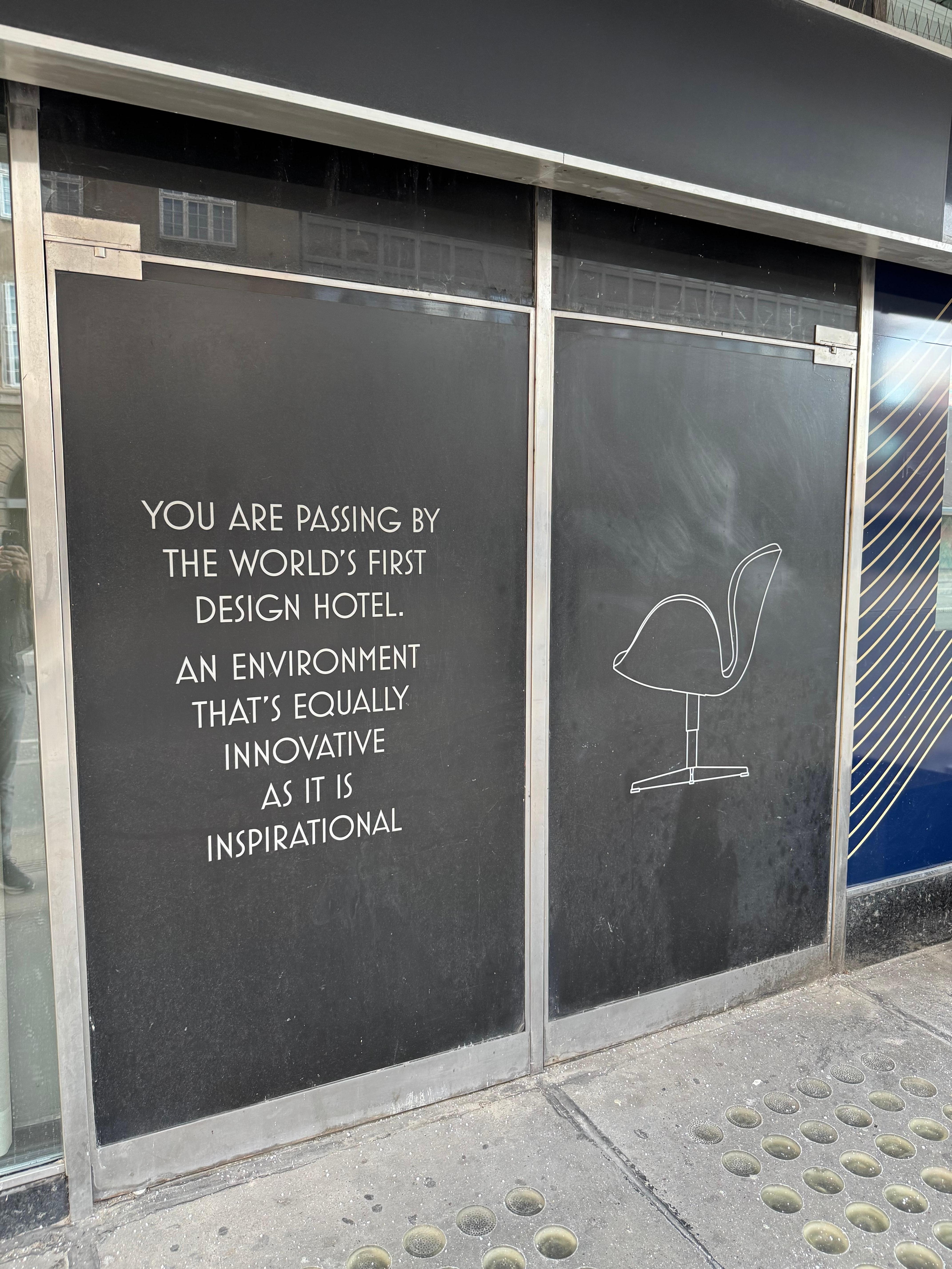 Chose the Radisson due to it’s legacy of being the first design hotel