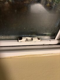 Broken window latch