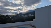 View from the patio/outdoor dining area