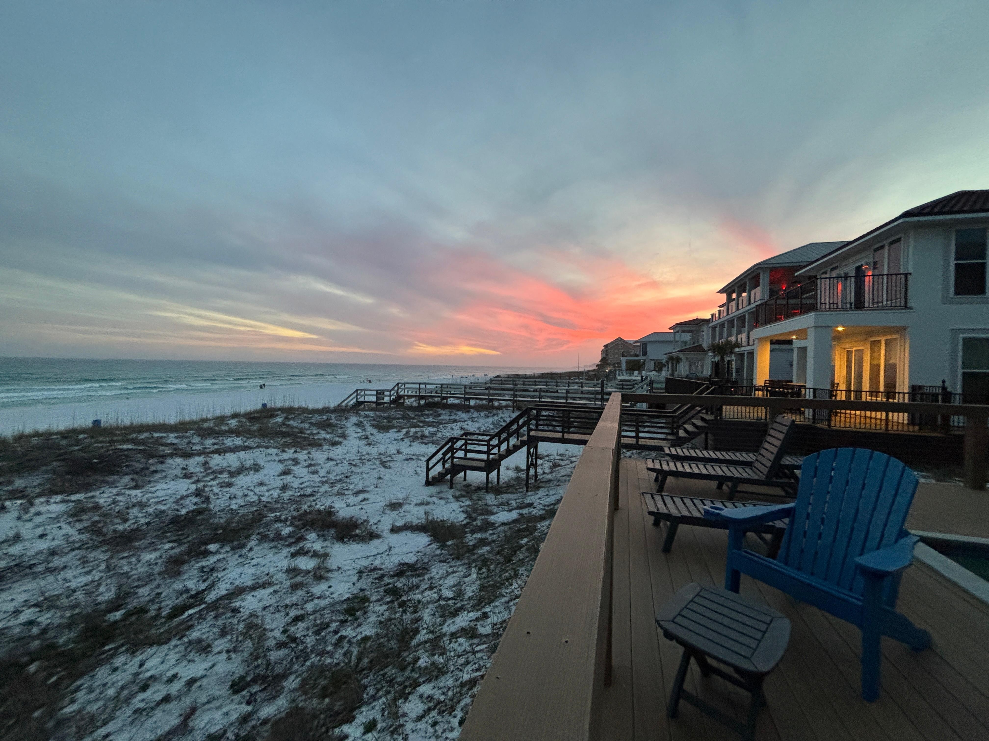 View from the deck 