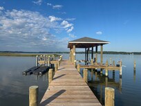 Dock view from the yard